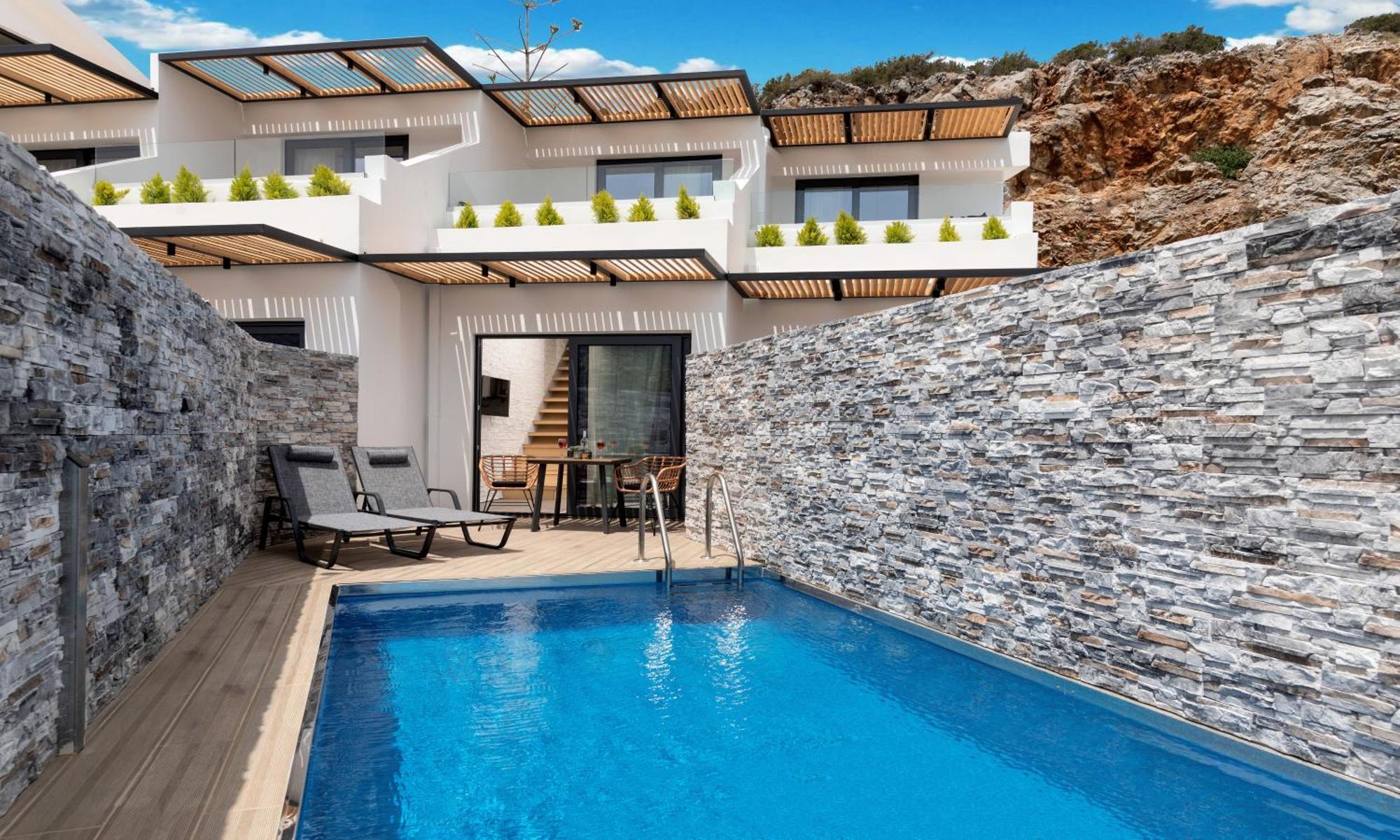 Aelia Suites Istron Exterior foto