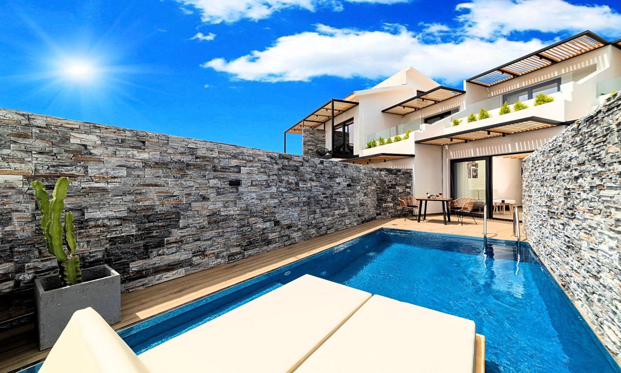 Aelia Suites Istron Exterior foto