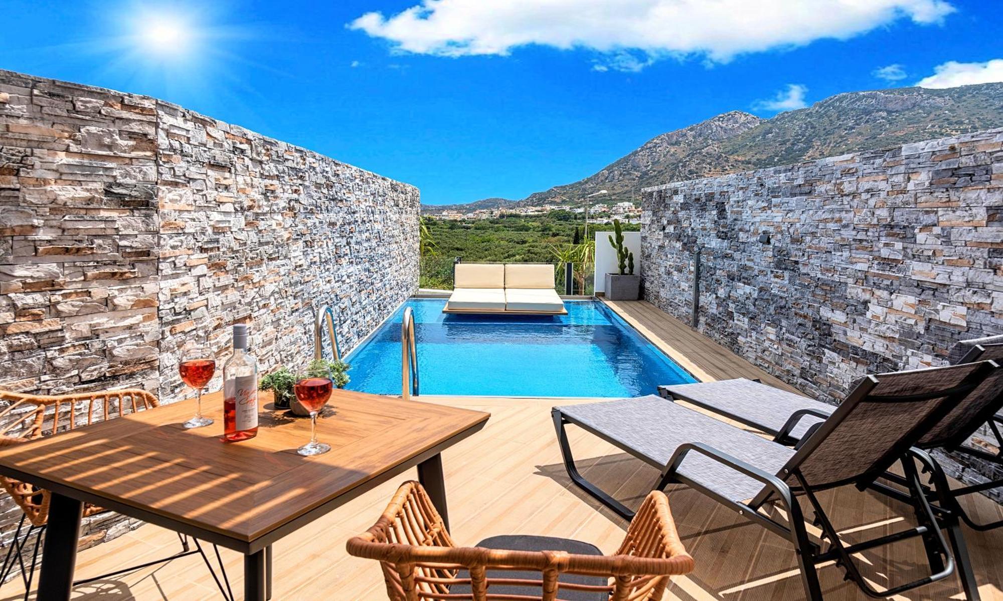 Aelia Suites Istron Exterior foto