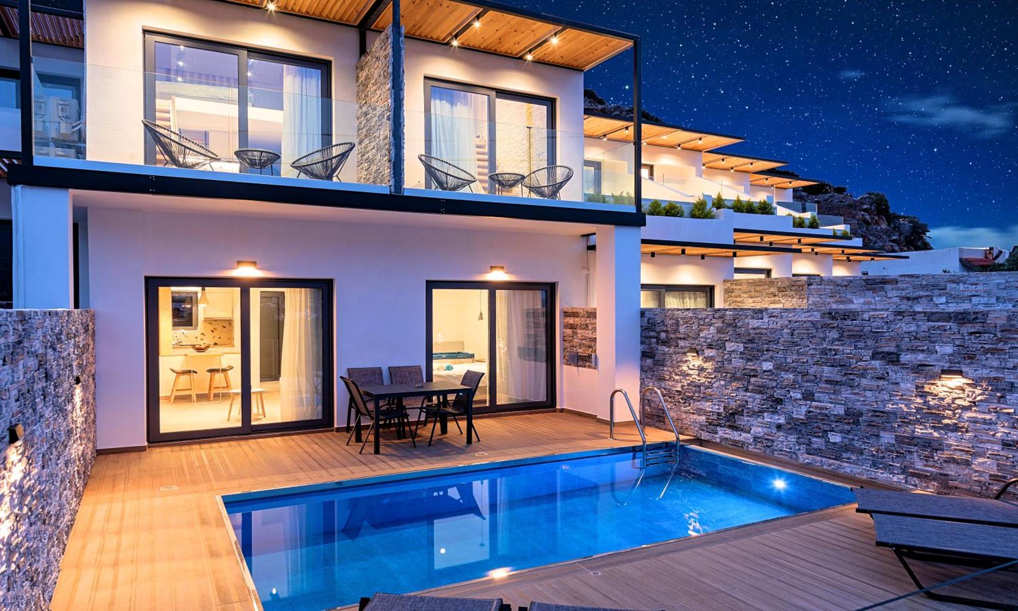 Aelia Suites Istron Exterior foto
